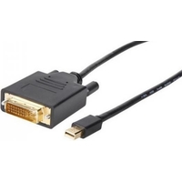 Leadtek DVI - mini DisplayPort X0101G00247A (0.45 м, черный)