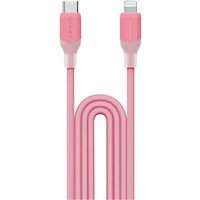 Momax DL53P 1-Link Flow LC USB Type-C - Lightning (1.2 м, розовый) Image #1