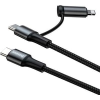 Baseus CATLYW-H01 USB Type-C - USB Type-C/Lightning (1м, черный) Image #2