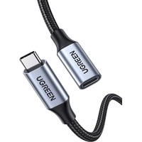 Ugreen US372 30205 USB Type-C - USB Type-C (1 м, черный/серый) Image #1