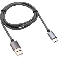 Rexant 18-1896 USB Type-A - USB Type-C (1 м, серый)