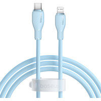 Baseus Pudding Series USB Type-C - Lightning (1.2 м, голубой) Image #1