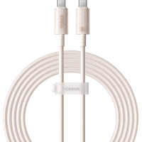 Baseus Habitat Series Fast Charging Cable 100W USB Type-C - USB Type-C (2 м, бежевый) Image #1