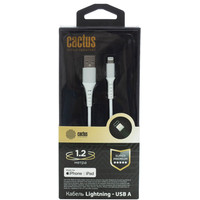 CACTUS USB Type-A - Lightning CS-LG.USB.A-1.2 (1.2 м, белый)
