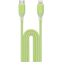 Momax DL53G 1-Link Flow LC USB Type-C - Lightning (1.2 м, зеленый)