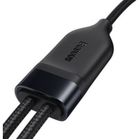 Baseus CA1T2-F01 USB Type-C - USB Type-C - Lightning (1.2 м, черный) Image #3