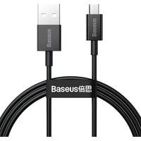 Baseus CAMYS-01 USB Type-A - microUSB (1 м, черный)