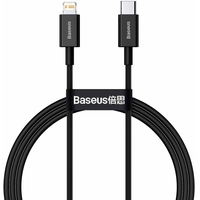Baseus USB Type-C - Lightning CATLYS-A01 (1 м, черный) Image #1