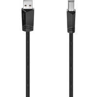 Hama 200604 USB Type-A - USB Type-B (5 м, черный)