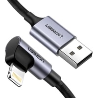 Ugreen US299 USB Type-A - Lightning (1 м, черный)