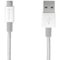 Verbatim USB-A – micro-USB 1 м (серебристый) 48862