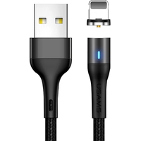 Usams U32 USB Type-A - Lightning SJ352USB01 (1 м, черный)