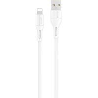 Usams U68 USB Type-A - Lightning SJ500USB02 (1 м, белый)