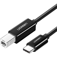 Ugreen US241 80811 USB Type-B - USB Type-C (1 м, черный) Image #1