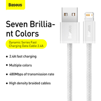 Baseus Dynamic Series Fast Charging Data Cable USB to iP CALD000402 Image #10