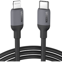Ugreen US387 20304 USB Type-C - Lightning (1 м, черный)