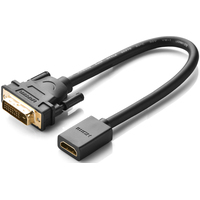 Ugreen 20118 DVI - HDMI (0.22 м, черный)