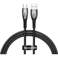 Baseus Glimmer Series Fast Charging Data Cable USB Type-A - Type-C 100W CADH000501 (2 м, черный) Image #1