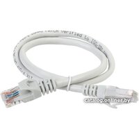 ITK RJ45 - RJ45 PC01-C5EU-10M (1 м, серый)