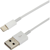 Rexant 18-0001 USB Type-A - Lighting (1 м, белый)