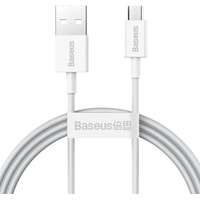 Baseus CAMYS-A02 USB Type-A - microUSB (2 м, белый) Image #1