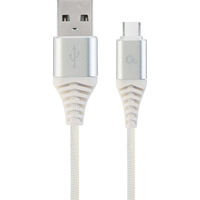Gembird CC-USB2B-AMCM-1M-BW2 USB Type-A - USB Type-C (1 м, белый) Image #1