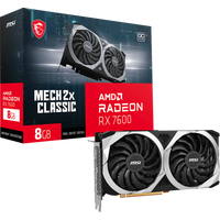 MSI Radeon RX 7600 Mech 2X Classic 8G OC Image #2