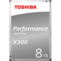 Жесткий диск Toshiba X300 8TB HDWR180UZSVA - Изображение №1 — Chaika Market