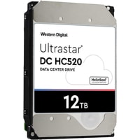 WD Ultrastar DC HC520 512e ISE 12TB HUH721212ALE600