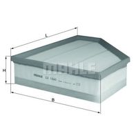 Mahle Knecht LX1640