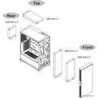 Thermaltake Versa T35 TG RGB CA-1R7-00M1WN-00 Image #11