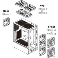 Thermaltake View 200 TG ARGB CA-1X3-00M1WN-00 Image #11