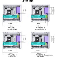 Jonsbo D41 Mesh Screen (белый) Image #4