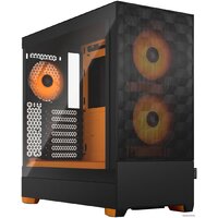 Fractal Design Pop Air RGB Orange Core TG Clear Tint FD-C-POR1A-05