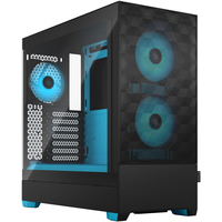 Fractal Design Pop Air RGB Cyan Core TG Clear Tint FD-C-POR1A-02