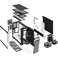 Fractal Design Define 7 Black/White TG Clear Tint FD-C-DEF7A-05 Image #13