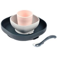 Beaba Coffret Repas Silicone Night Blue 913506