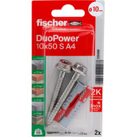 Fischer DuoPower 10 x 50 S A4 K NV 535488 (2 шт)