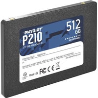 Patriot P210 512GB P210S512G25 Image #3