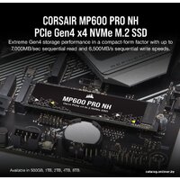 Corsair MP600 PRO NH 4TB CSSD-F4000GBMP600PNH Image #6