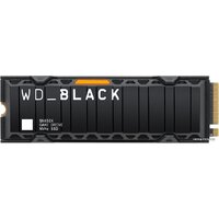 WD Black SN850X NVMe Heatsink 4TB WDS400T2XHE