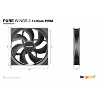 be quiet! Pure Wings 3 140mm PWM BL108 Image #4