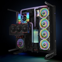 Thermaltake Riing Quad 14 RGB TT Premium 3 Fan Pack CL-F101-PL14SW-A Image #5