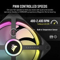 Corsair iCUE LINK QX120 RGB Triple Pack + Hub CO-9051002-WW Image #5