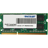 Patriot Signature Line 4GB DDR3 SO-DIMM PC3-12800 [PSD34G16002S]