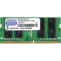 GOODRAM 16GB DDR4 SODIMM PC4-19200 GR2400S464L17/16G