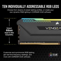 Corsair Vengeance RGB PRO SL 4x8GB DDR4 PC4-25600 CMH32GX4M4E3200C16 Image #5