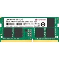 Transcend JetRam 32GB DDR4 SODIMM PC4-21300 JM2666HSE-32G