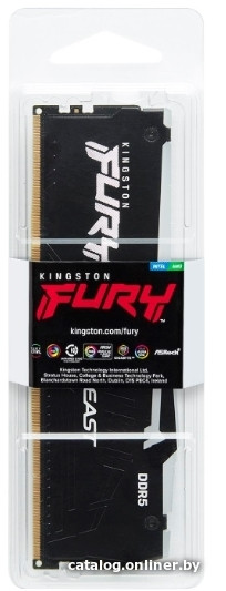 Kingston FURY Beast RGB 2x8ГБ DDR5 6000 МГц KF560C30BBAK2-16 Image #3