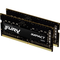 Kingston FURY Impact 2x16GB DDR4 SODIMM PC4-21300 KF426S16IBK2/32 Image #1